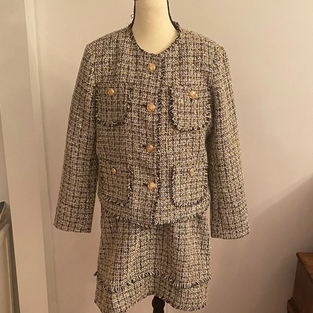Loft NWT dress and jacket set PETITE large petite jacket 12 P dress - Picture 1 of 13